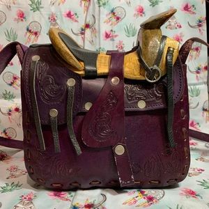 Horse Saddle Purse